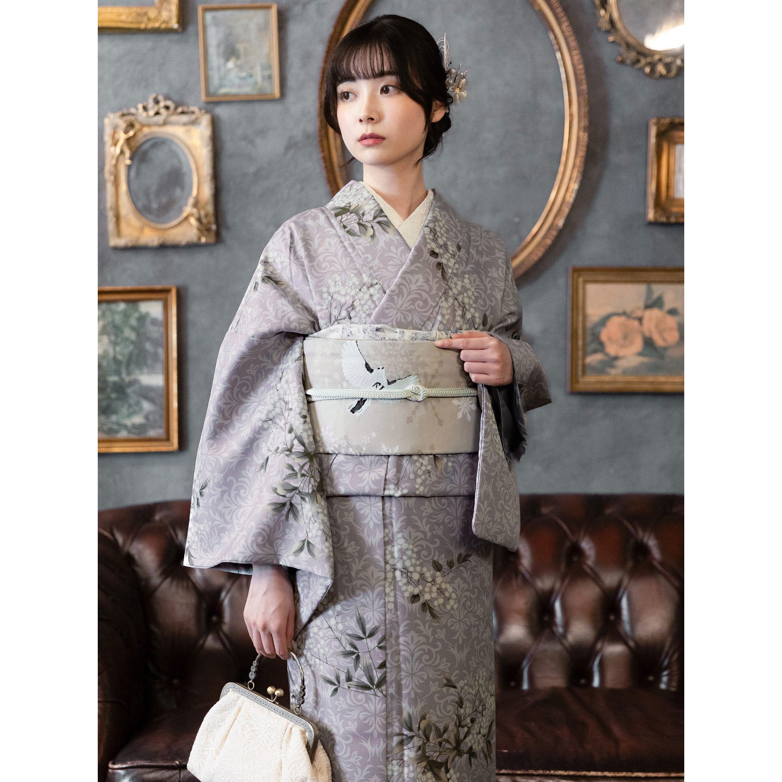 洗える着物10％OFF 3/12迄)洗える着物 単品 「袷着物単品 全8柄