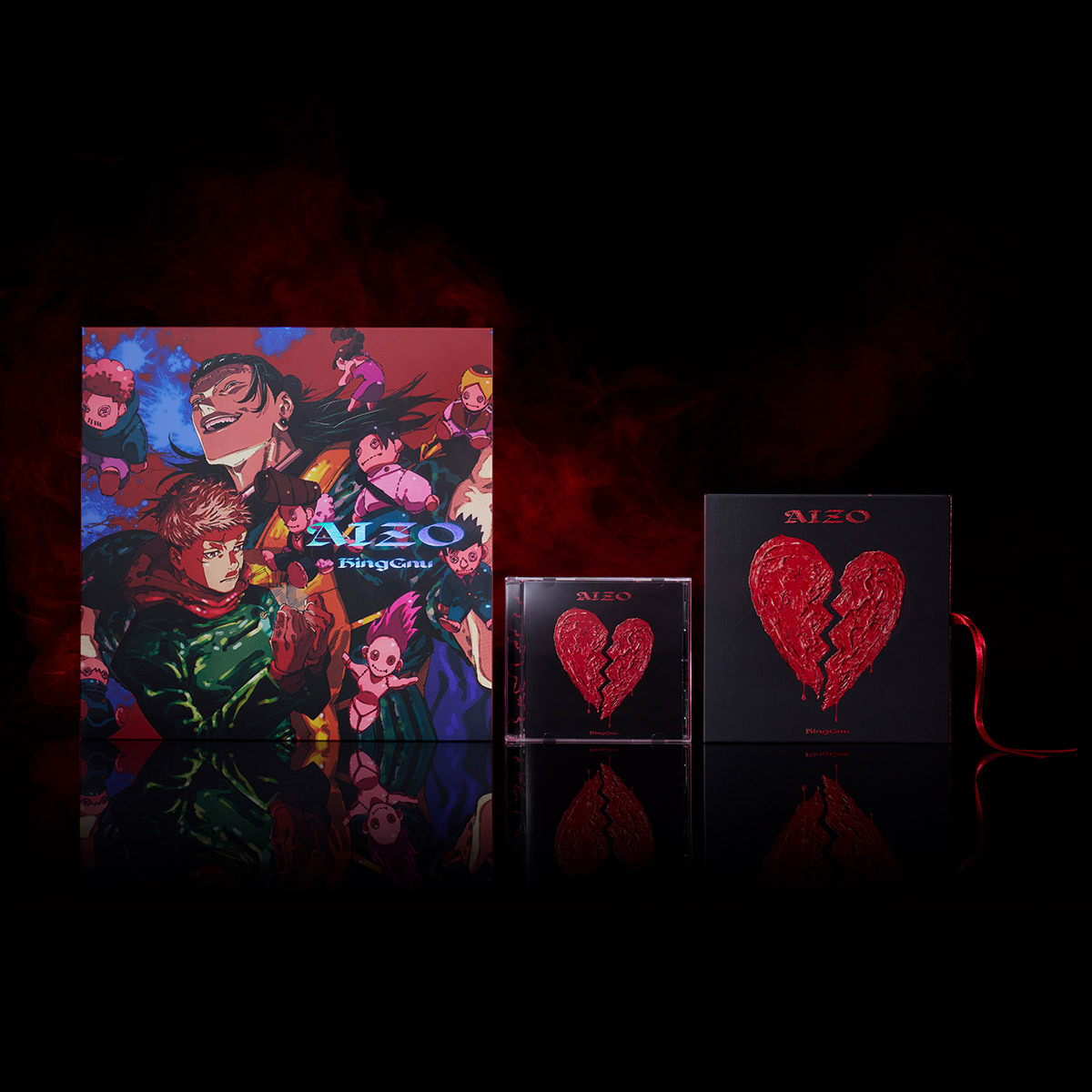 King Gnu『AIZO』CDパッケージデザインのビジュアル・特典絵柄を公開！