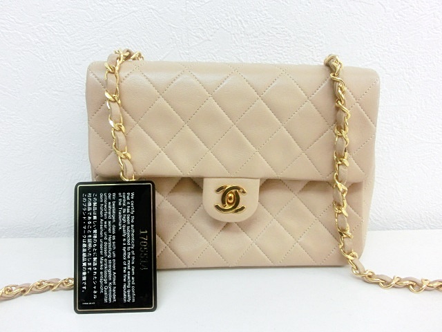 CHANEL チェーンショルダーバッグ ココマーク ミニマトラッセ