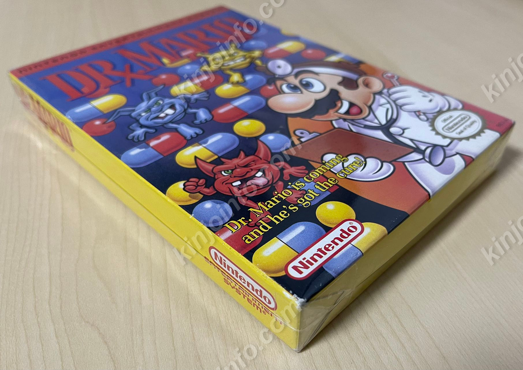 Dr. MARIO『ドクターマリオ』【中古美品・NES北米版】 / kinjoinfo