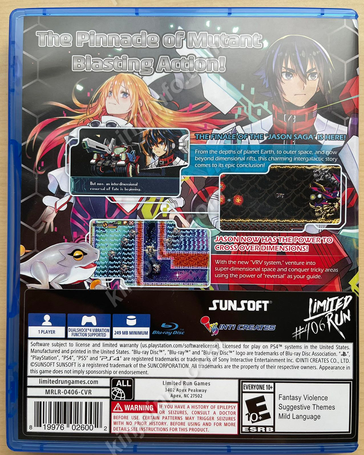 Blaster Master Zero【美品・NS北米版】 【公式通販】