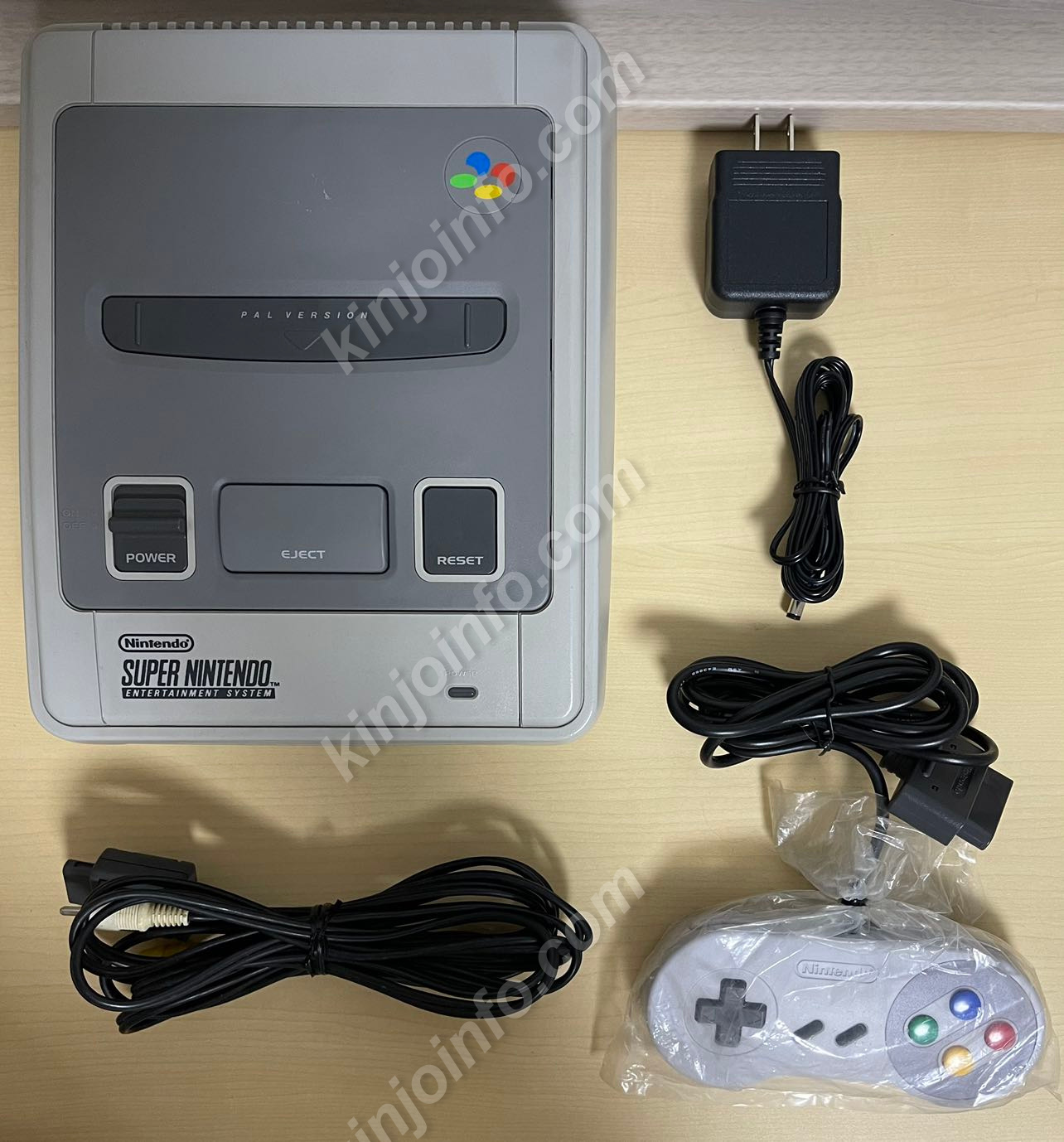 PAL式スーパーファミコン本体一式【中古美品・SFC欧州版】 / kinjoinfo