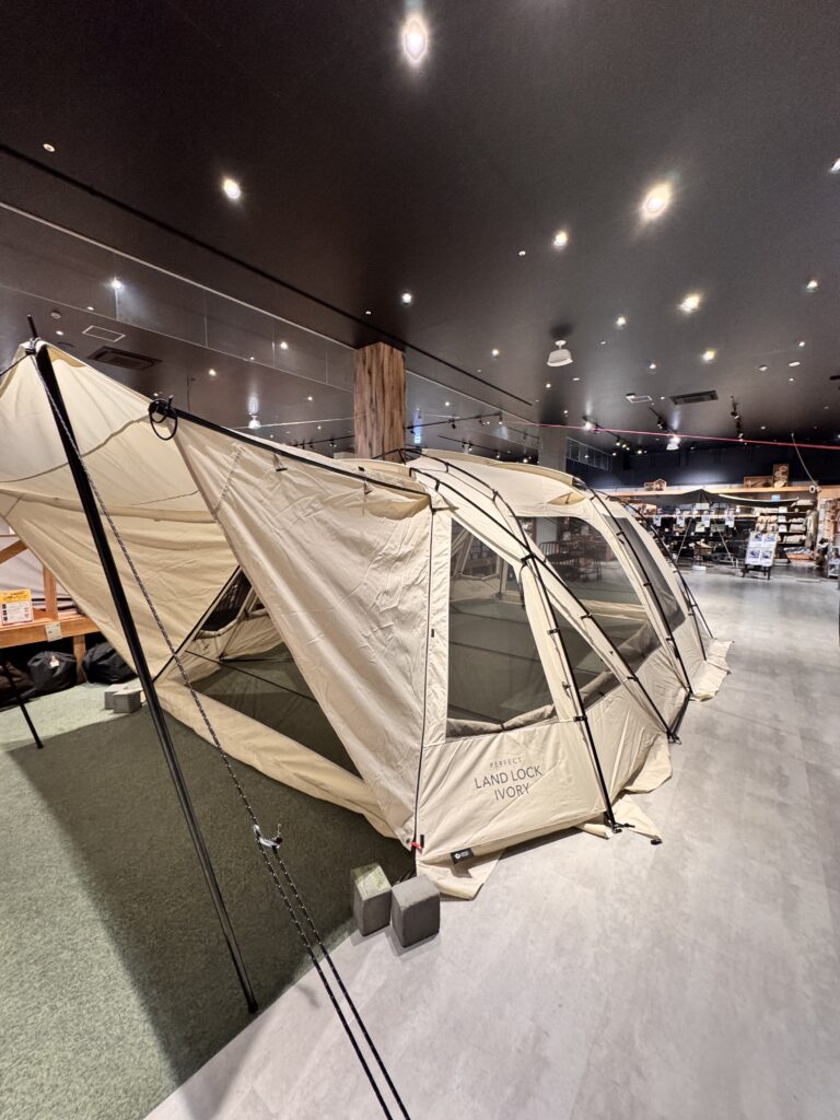 パーフェクトランドロックアイボリーレビュー 坊主キャンパー