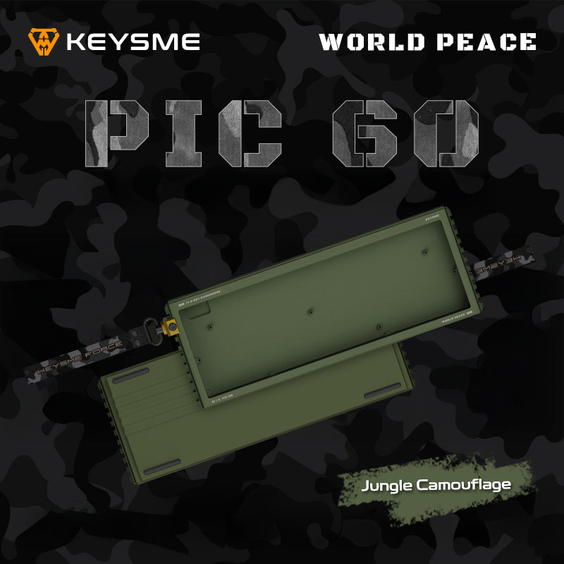 KeysMe PIC60 Keyboard Case【アルミ合金ケース】