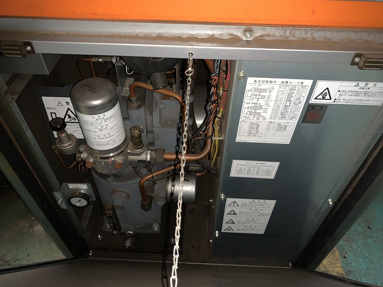 Kisetsu.jp 日立産機製 スクリューコンプレッサー（OSP-7.5M6ARN2