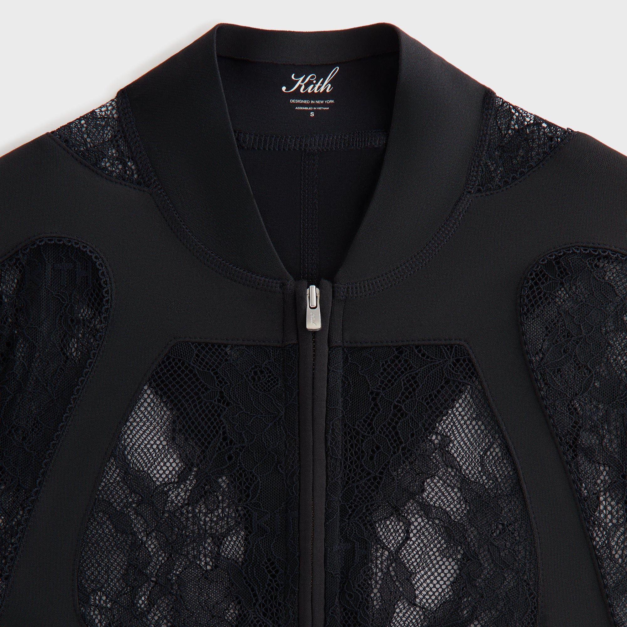 Lisa for Kith Women Vier Lace Paneled Bodysuit - Black