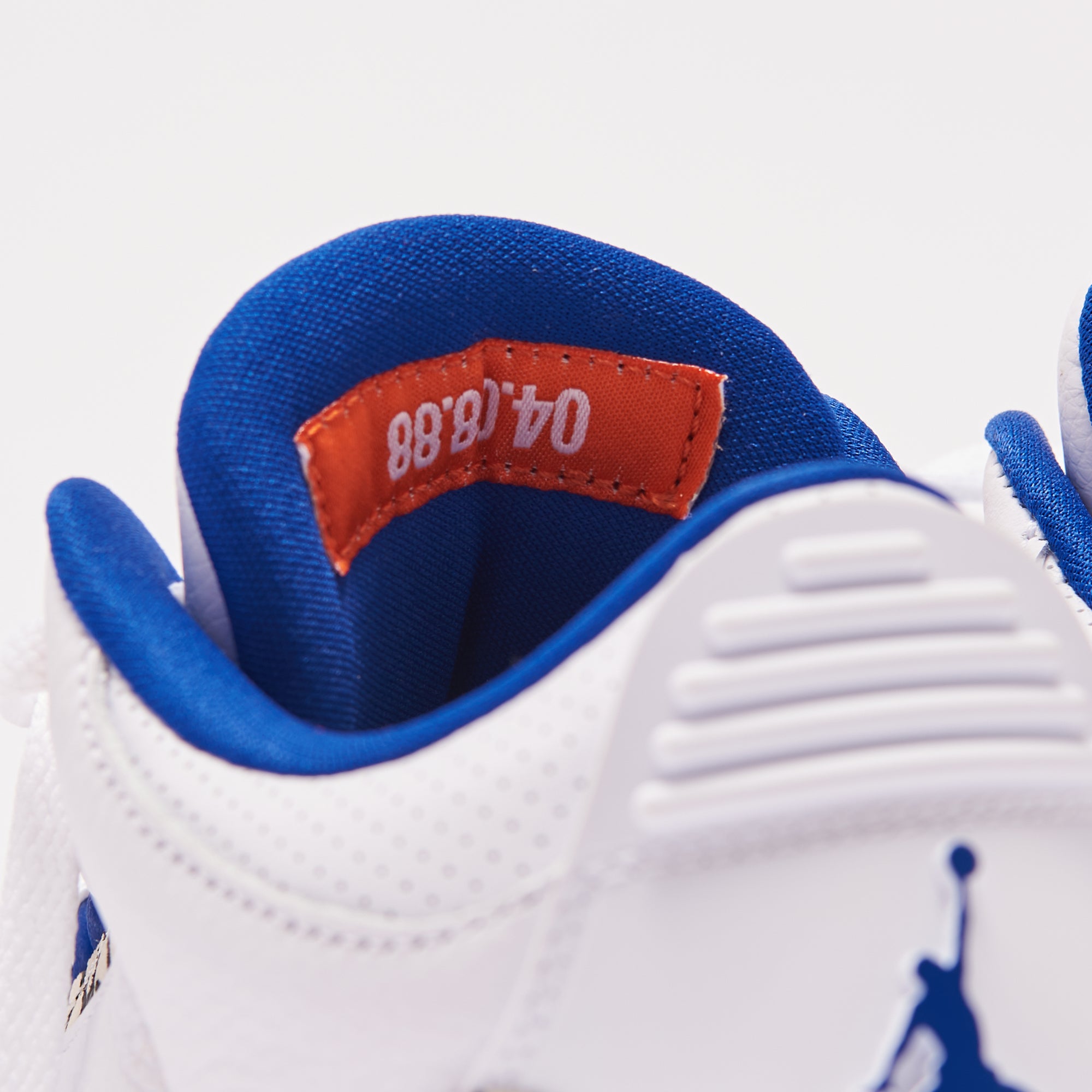 Nike Air Jordan 3 Retro - White / Orange / Grey / Royal – Kith