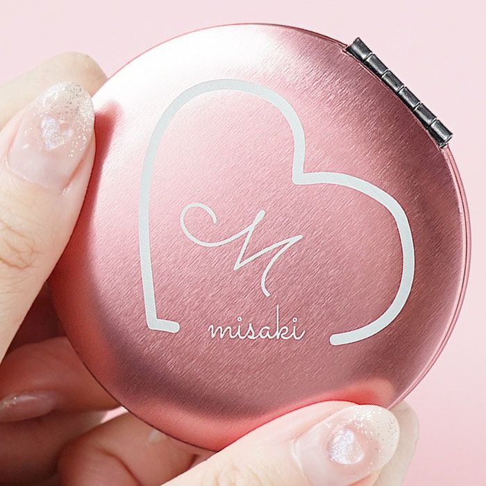 名入れコンパクトミラーイニシャルVer.｜ギフトショップ「FLEGRE