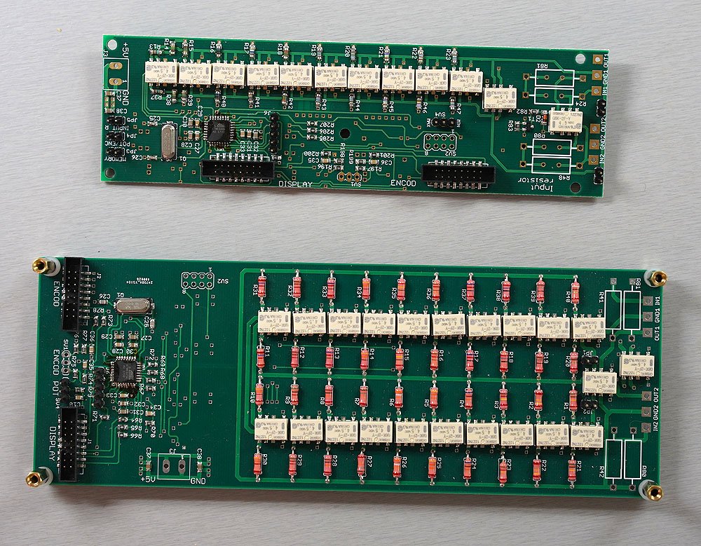 1. ATTENUATOR – 64 steps SHUNT type (relays based) – KHOZMO High