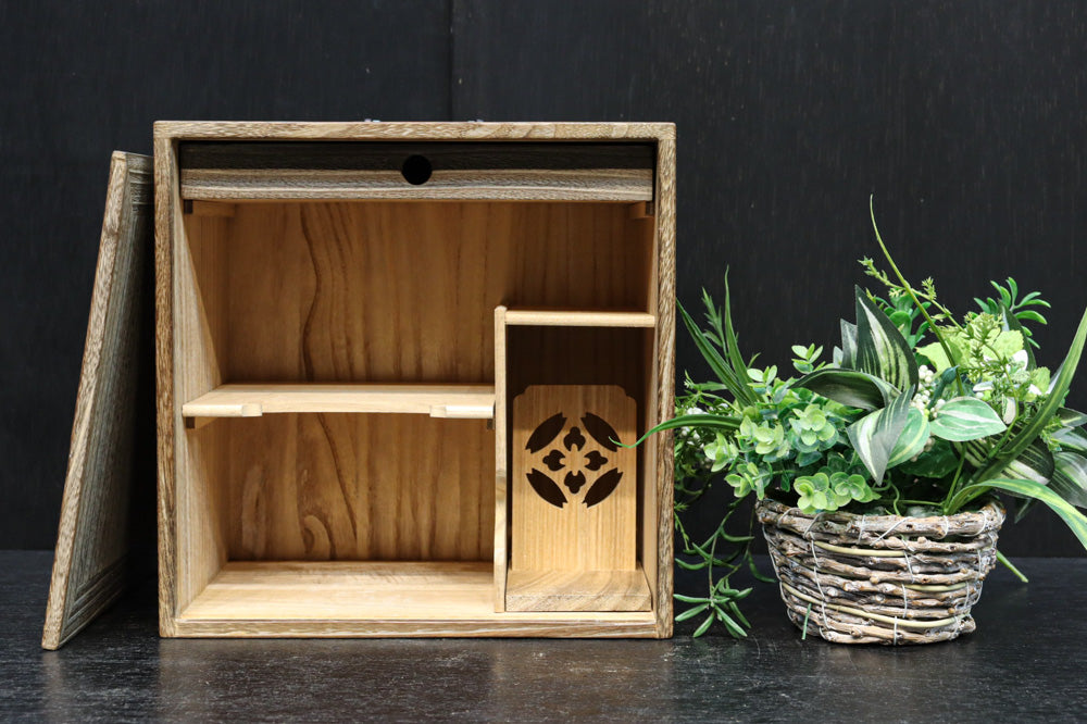 野点や旅先でのお茶会に重宝する旅箪笥 DC8771 – 古福庵 [ KOFUKUAN