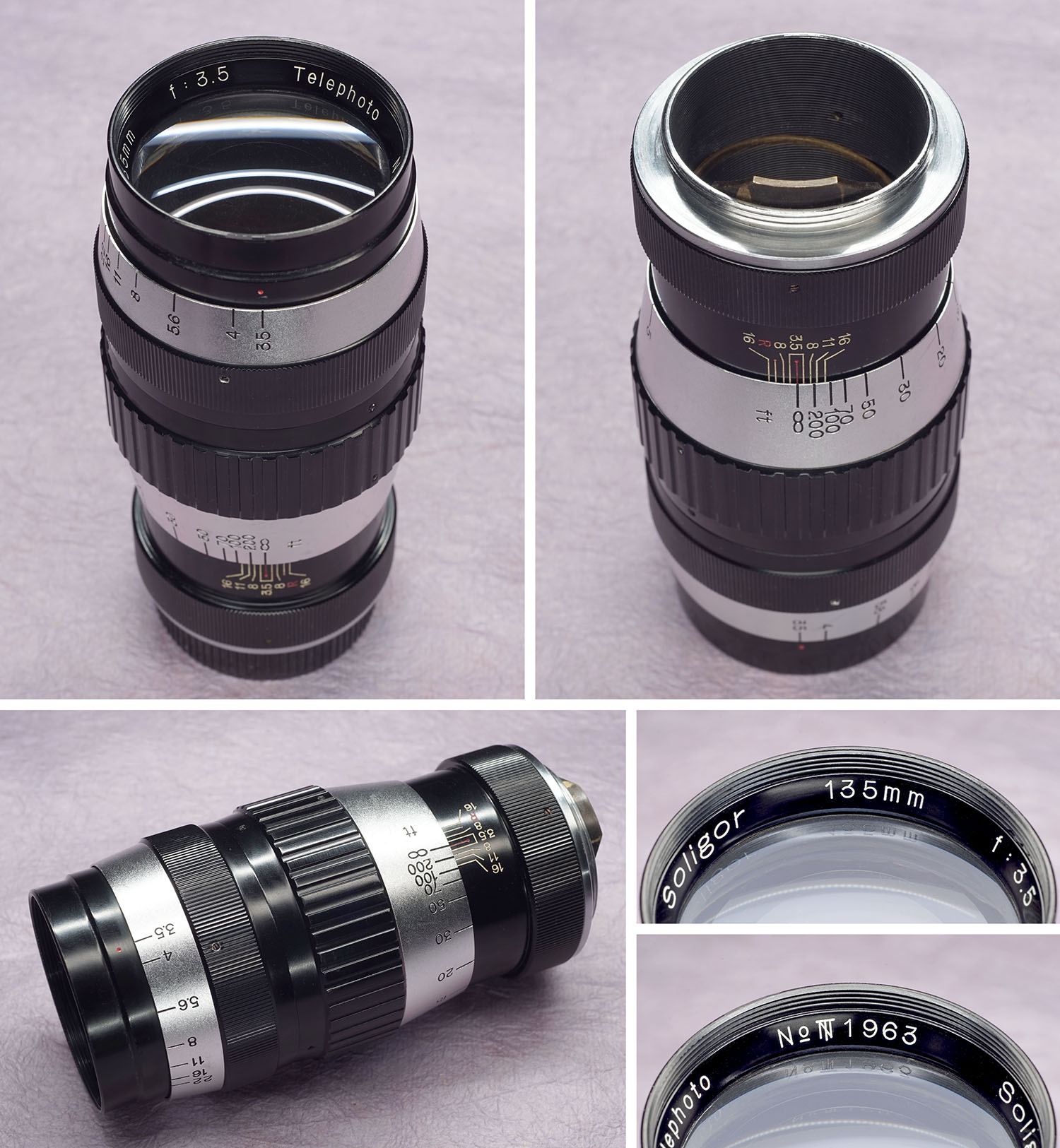 初期ミランダ用ソリゴールレンズとその周辺／さまざまな記号編（後編