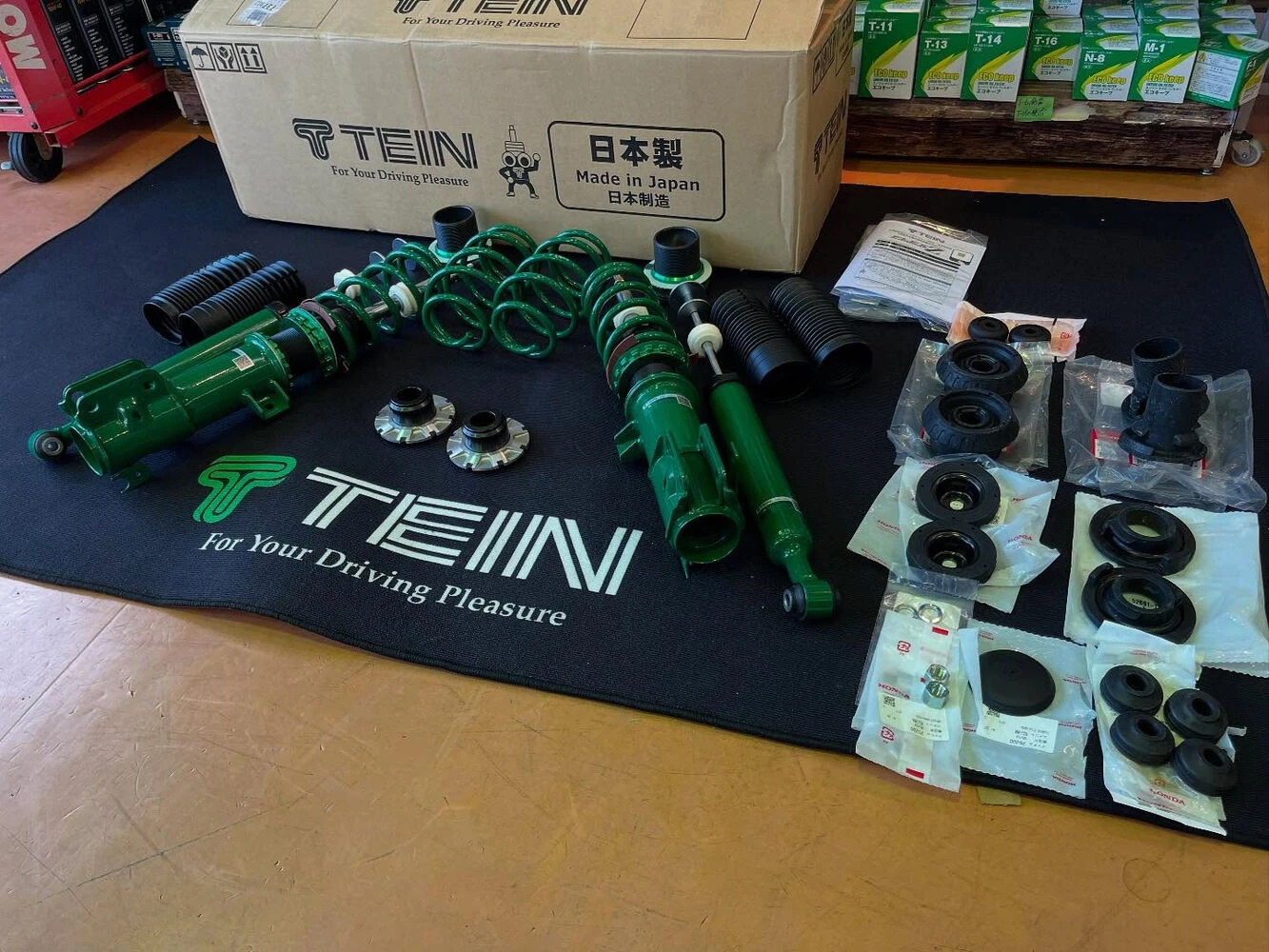 N-ONE RS TEIN車高調取付❗️ | ブログ | 神奈川県伊勢原市のタイヤ
