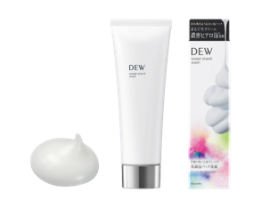 カネボウ化粧品、濃密泡の洗顔料「DEW スイートシャンティウォッシュ