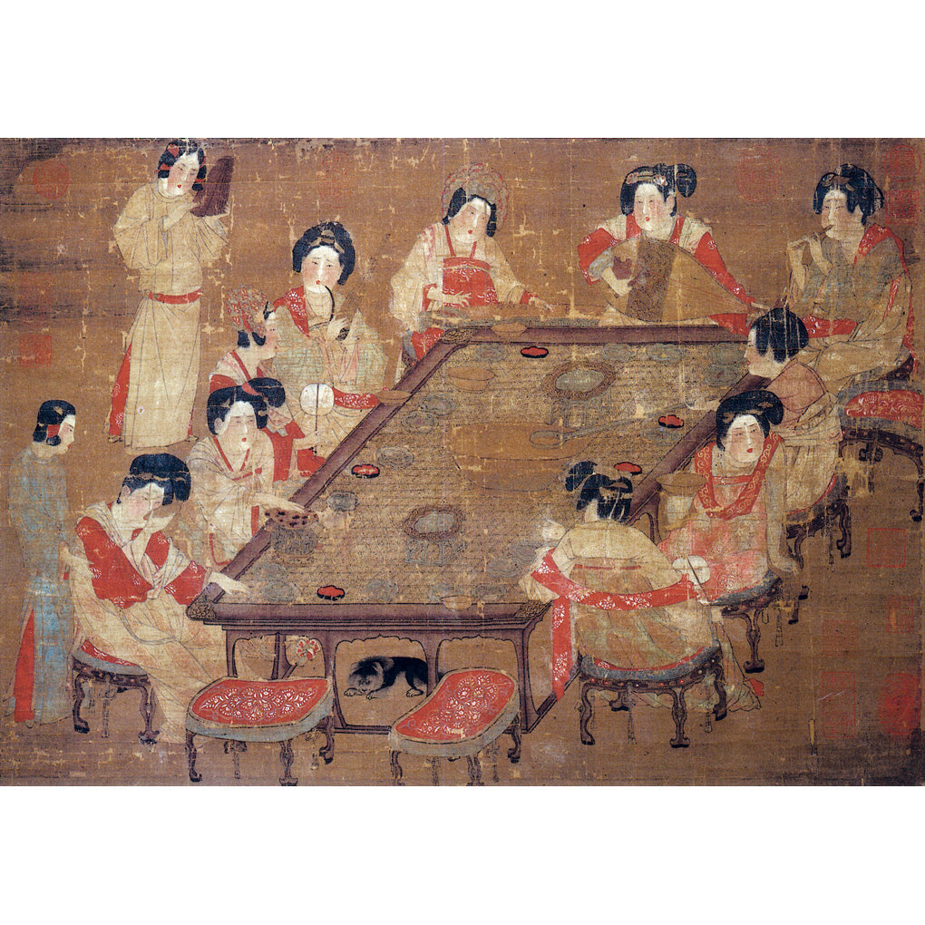 工芸】二玄社 元時代 馬ワン「春山清霽図」原寸 扁額 工芸】二玄社 元