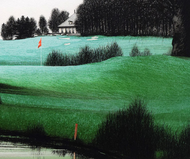 ジャック・デペルト(Jacques DEPERTHES)「ジュネーブのゴルフ16番