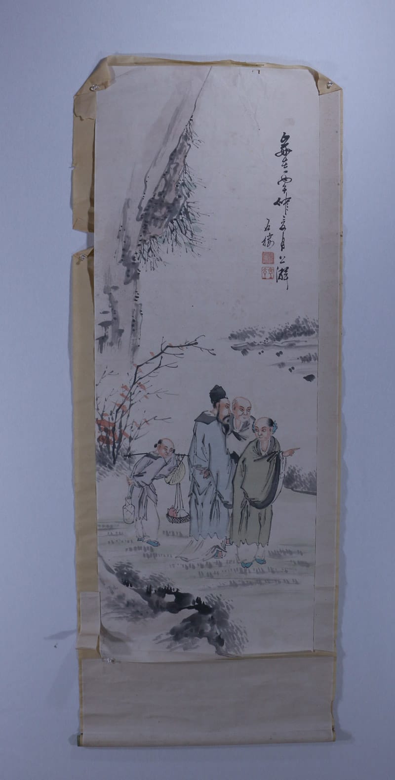 人物（まくり）｜新・古美術 高美堂（こうびどう）｜掛軸販売・通販