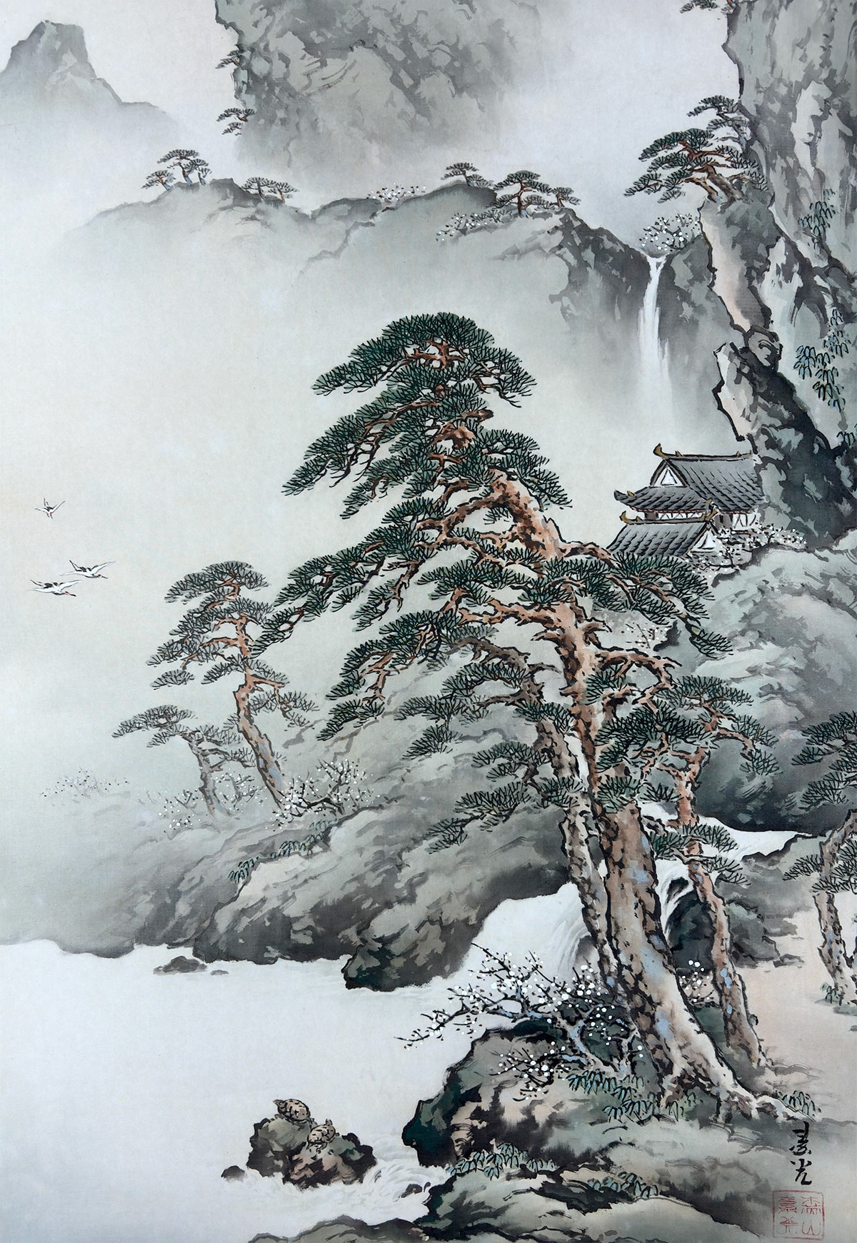 蓬莱山｜新・古美術 高美堂（こうびどう）｜掛軸販売・通販・買取