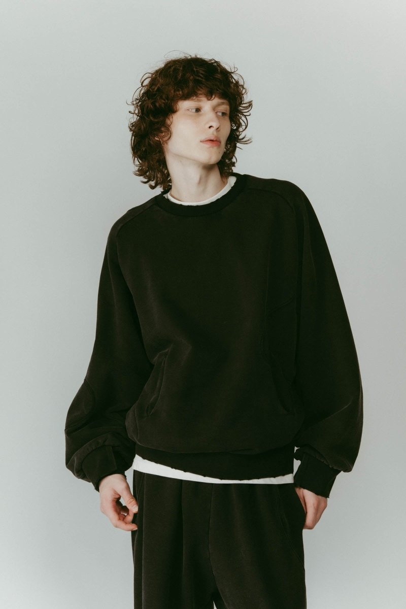 panelled volume sweatshirt(unisex)/2color | KNUTH MARF