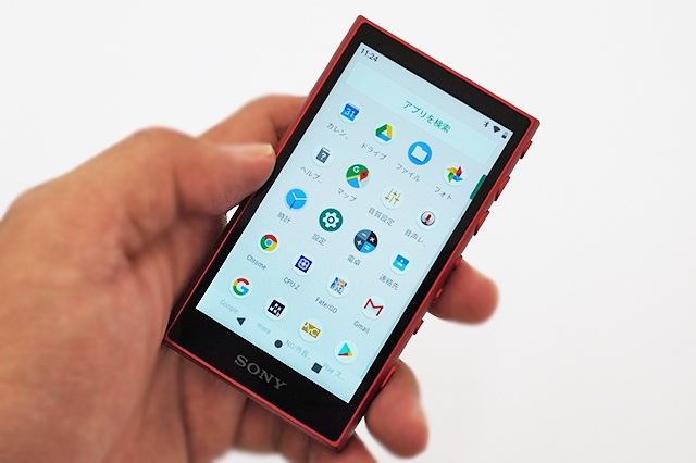 高音質設計の小さなスマホのようなウォークマン「NW-A100シリーズ