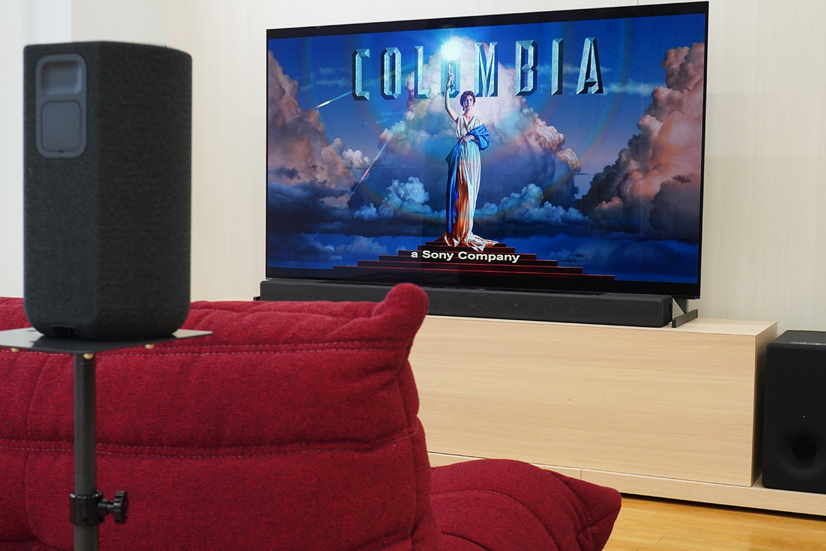 バッテリー内蔵型のワイヤレスリアスピーカー「SA-RS5」を導入。使い