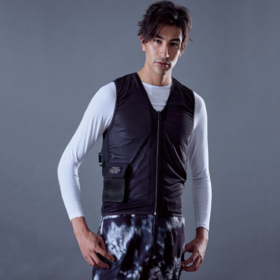 村上被服鳳凰ペルチェベスト（四角形）PV555バッテリーセット