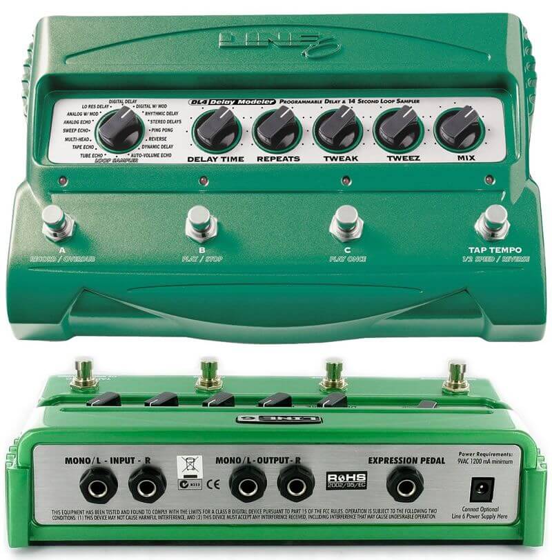 LINE 6 DL4 delay Modeler 【アダプター付】オマケ付き アダプター付
