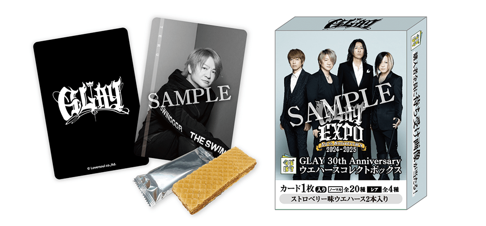 GLAY 30th Anniversaryウエハースコレクトボックス | くじストリート