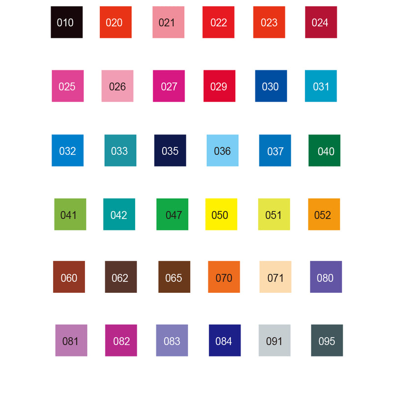 残りわずか】ZIG クリーンカラーf 36色セット (TCS-6000T/36V)