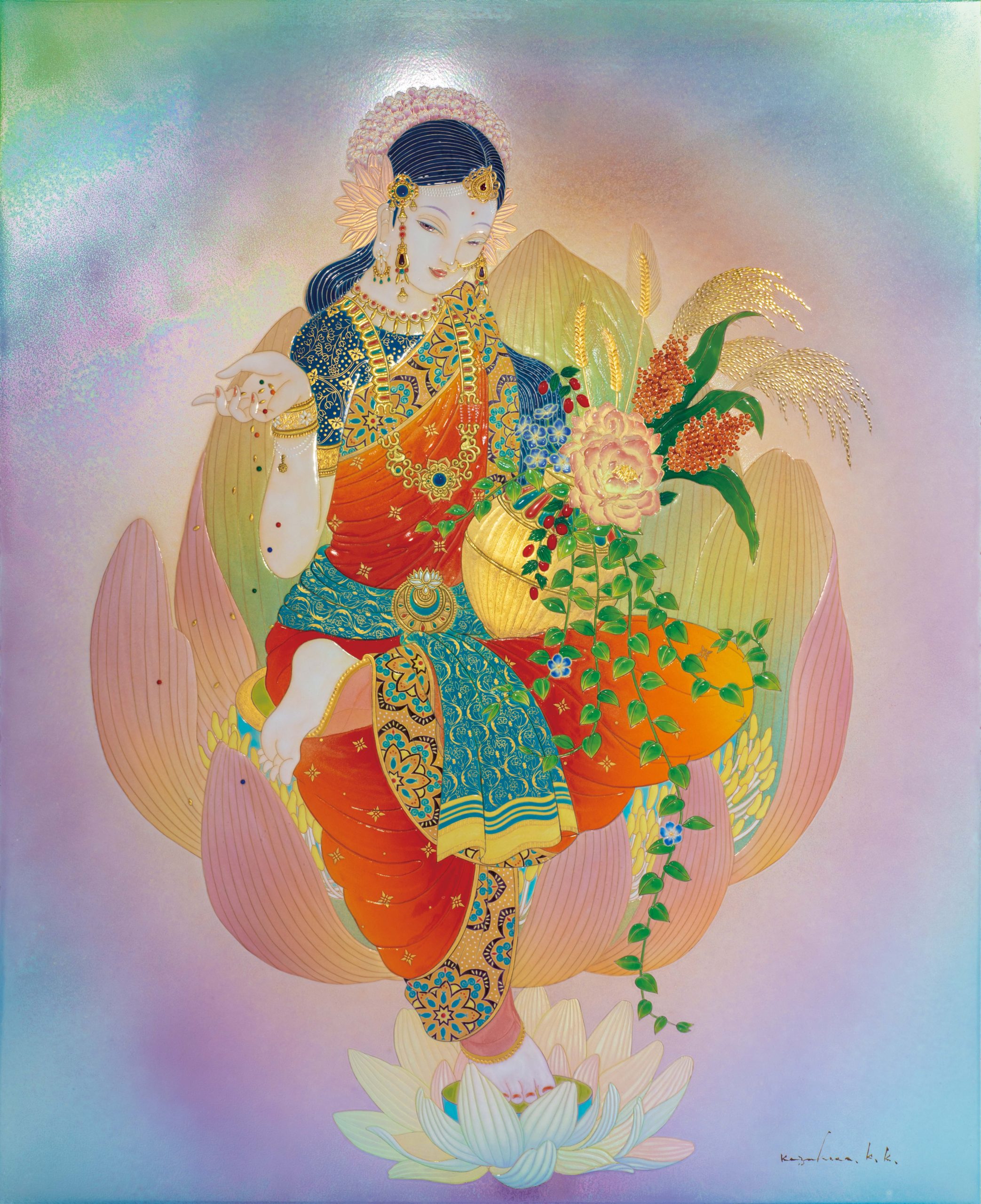 豊穣の女神 ラクシュミー - 草場一壽 公式サイト