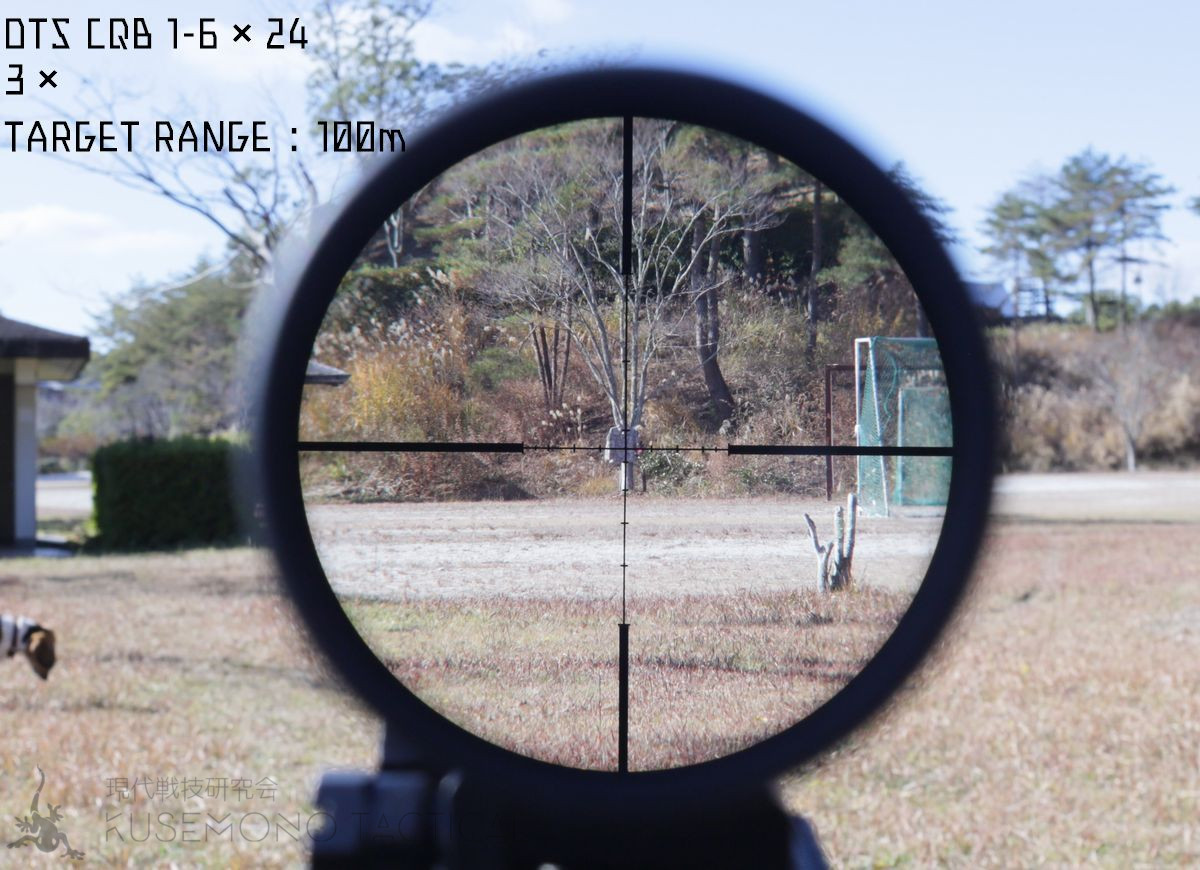 レビュー】OTS CQB コンバットスコープ 1-6x24M | 現代戦技研究会