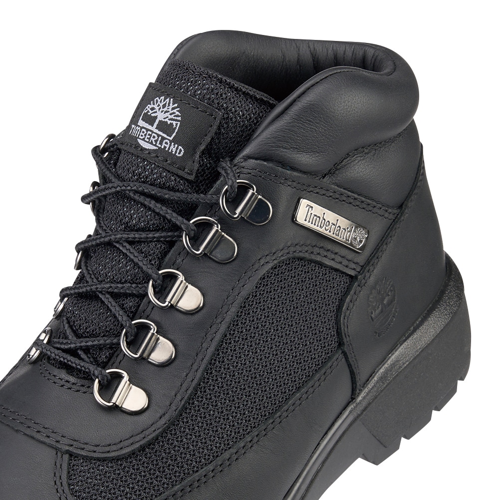 Timberland ティンバーランド Field Boots WP メンズ ブラック | 靴