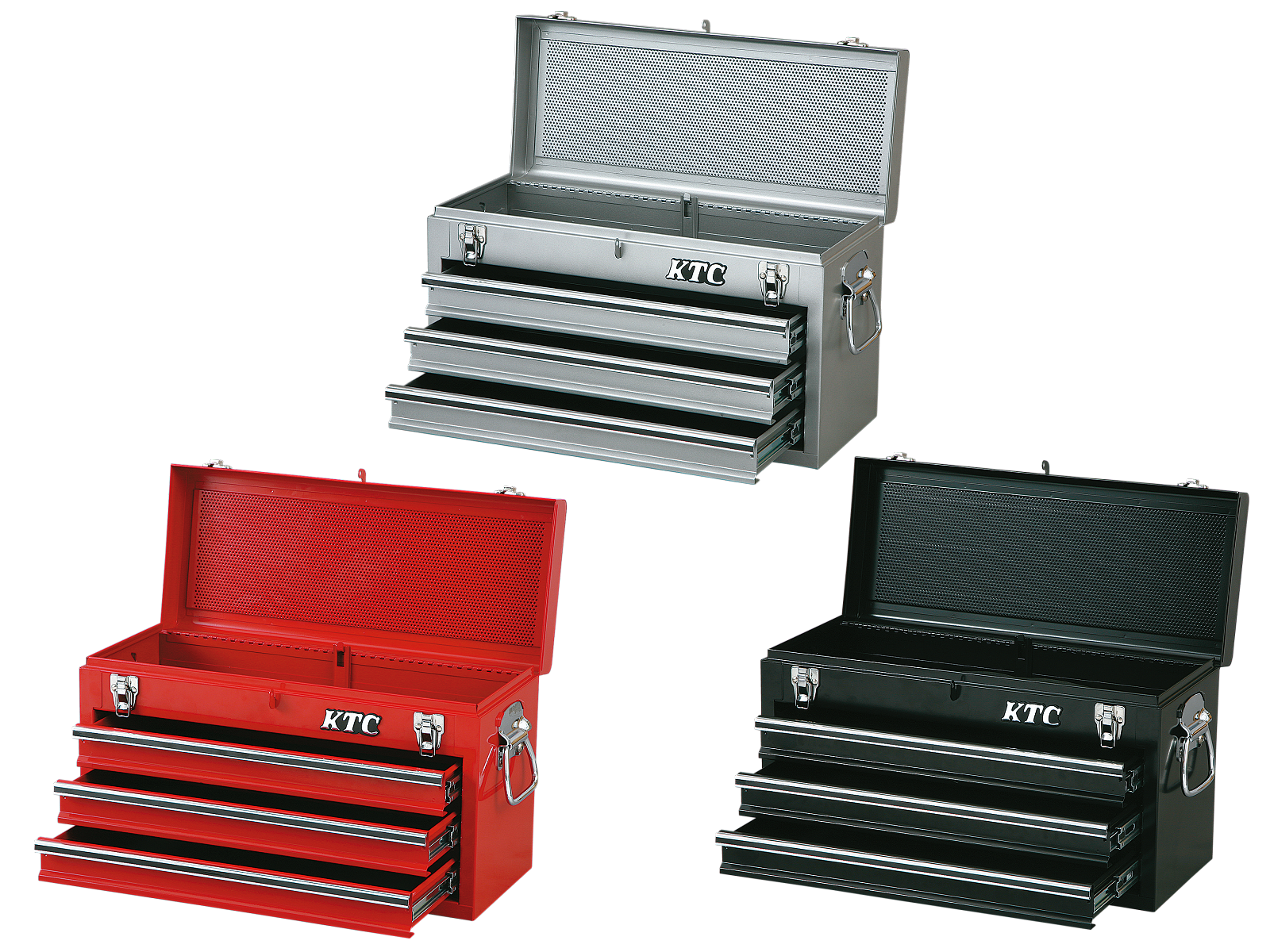 KTC 工具箱 ツールボックス SKX0213 マットブラック（限定色） KTC