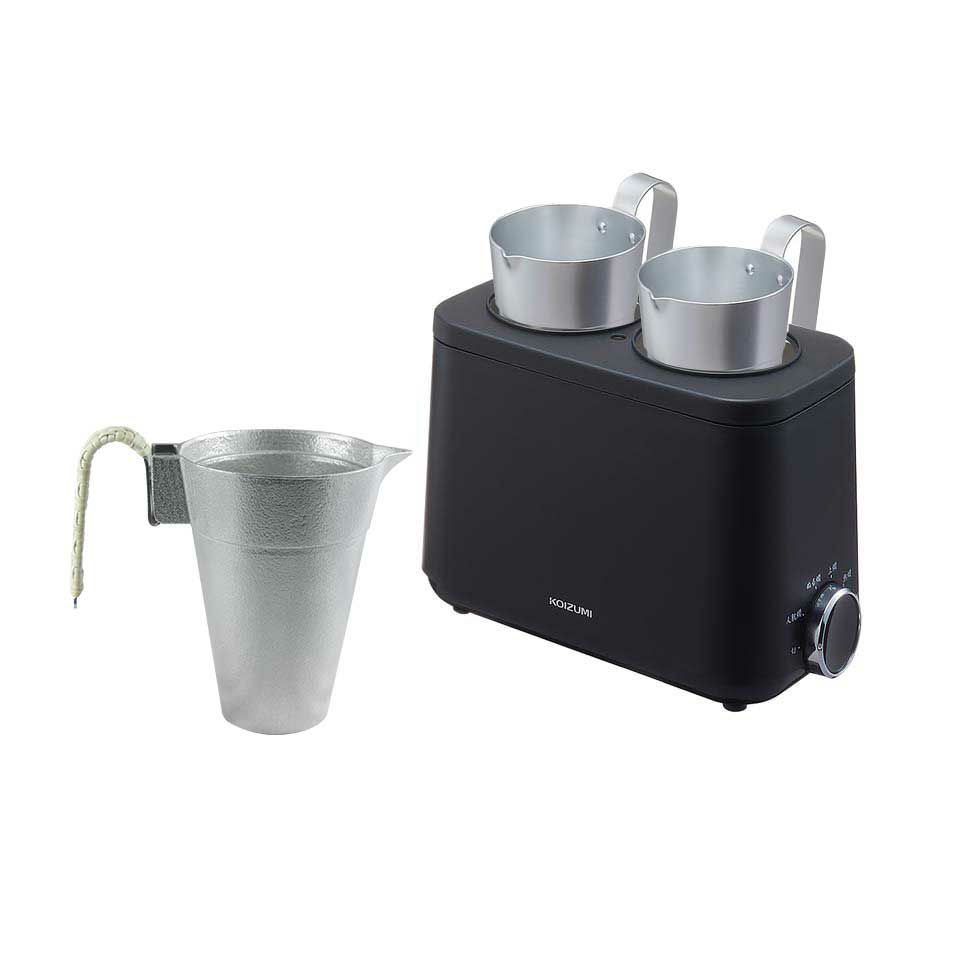 酒燗器『かんまかせ』アルミチロリ／錫チロリセットKOP-0401