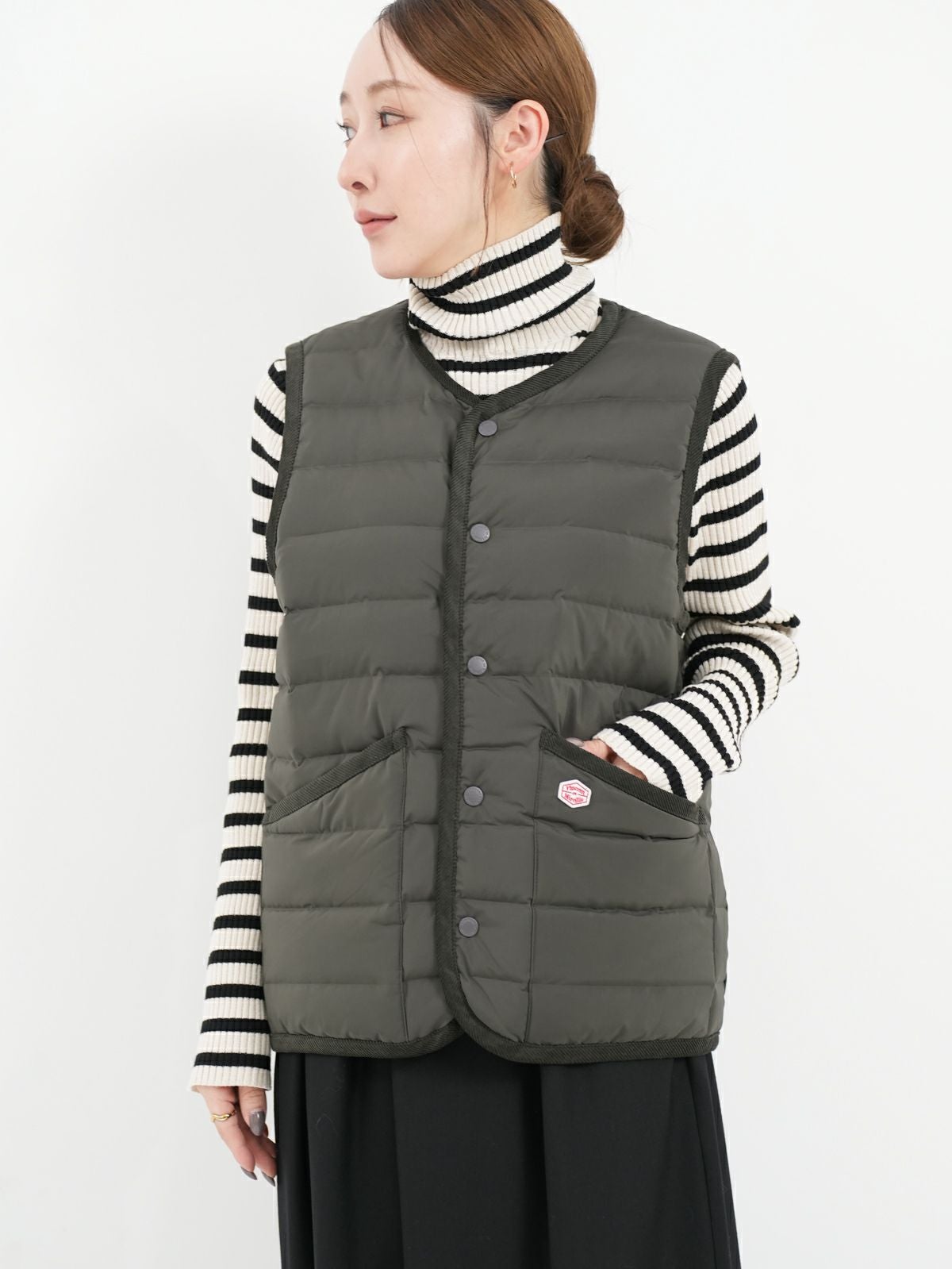 Vincent et Mireille ] STITCHLESS DOWN VEST / ダウンベスト | FUKAYA