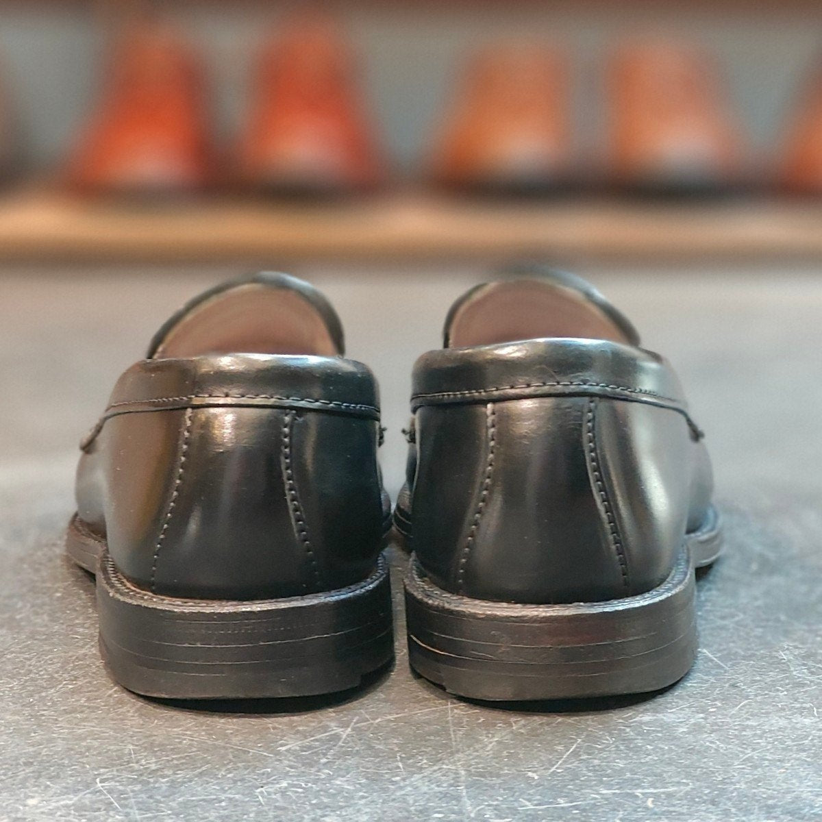 極美品 【ALDEN】オールデン 987 ペニーローファー コードバン