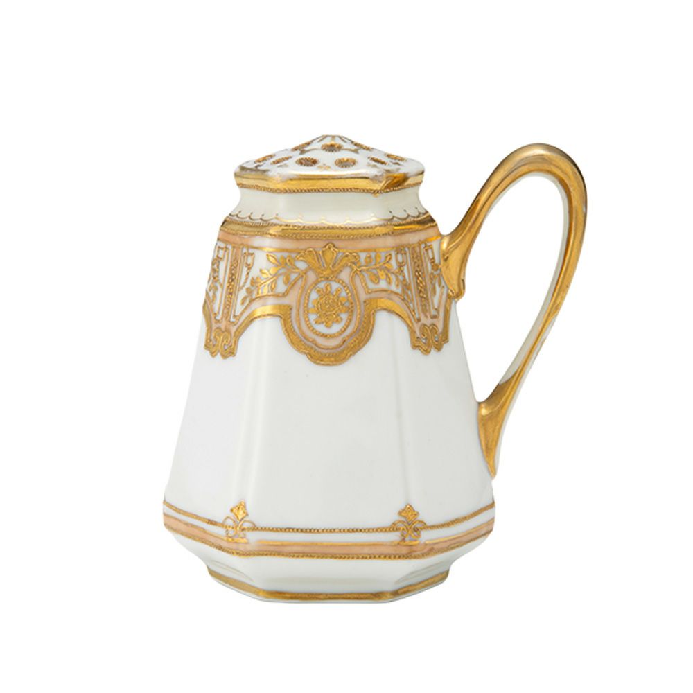 1点限り】オールドノリタケ 金盛 白花葉模様 セロリーセット 7pcs