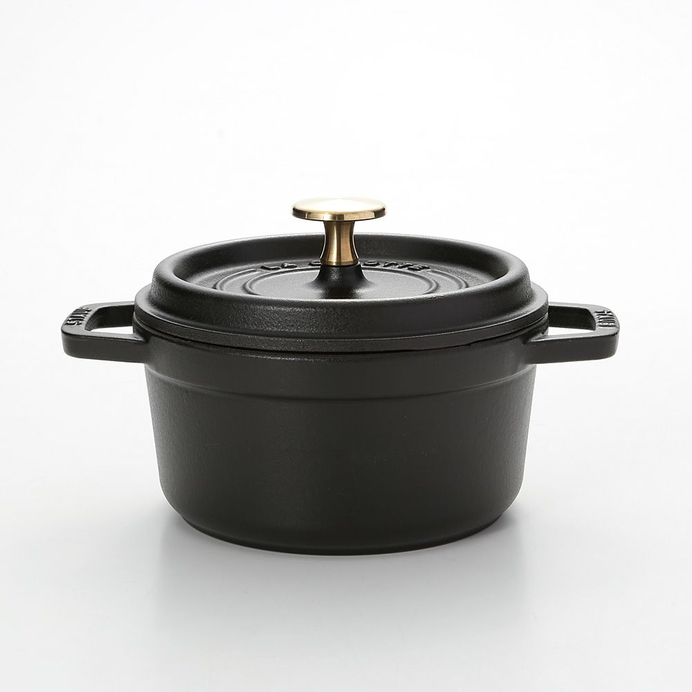 ストウブ（staub） ピコ・ココット ラウンド 16cm／1.2L ブラック
