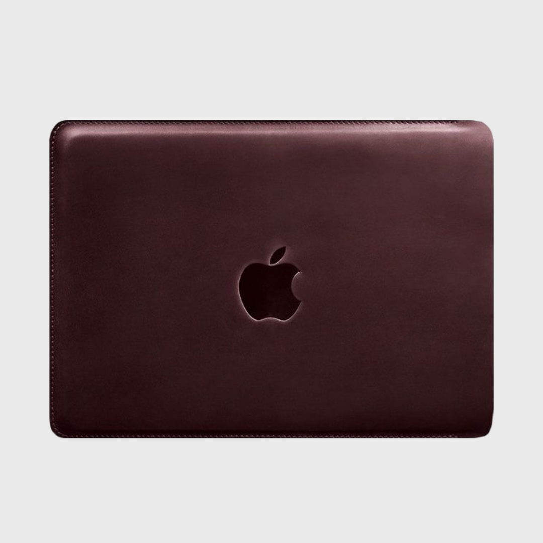 Apple Leather MacBook Pro 14 Sleeve, High Quality Leather