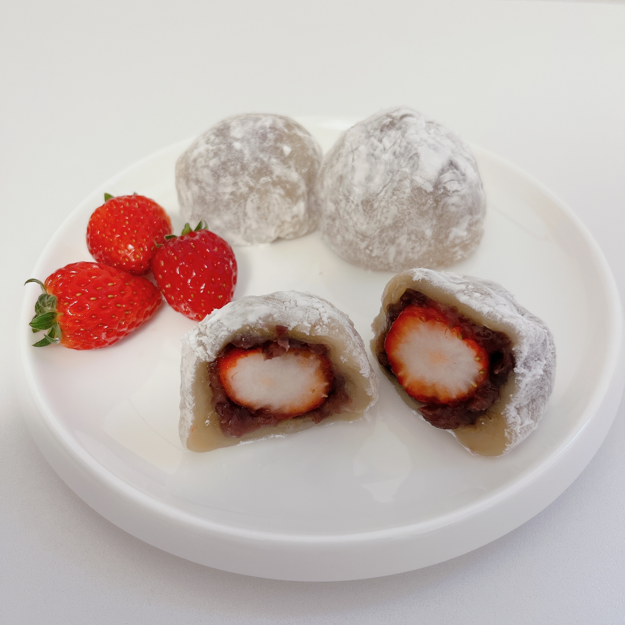 親子で作れるいちご大福 | LEE