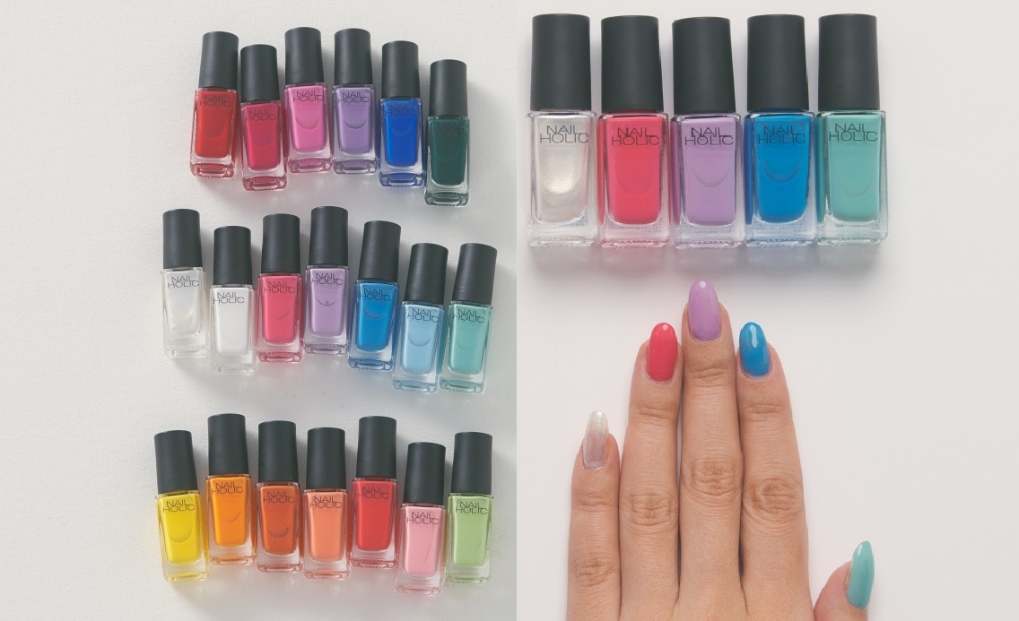 396！【ネイルホリック】全20色のポップな高彩度カラーは、シミや
