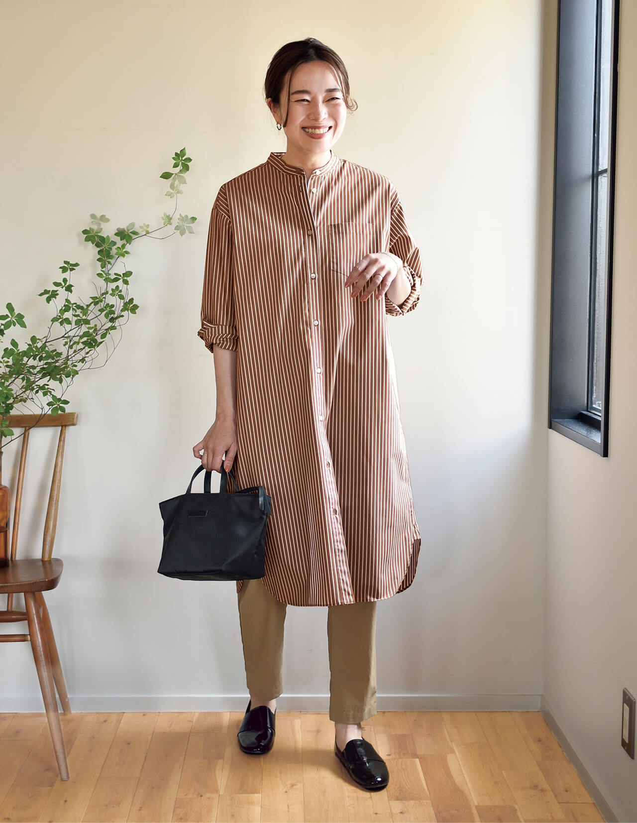 OURHOME Emiさん×LEEマルシェ】“涼しい”“シワにならない”シャツ