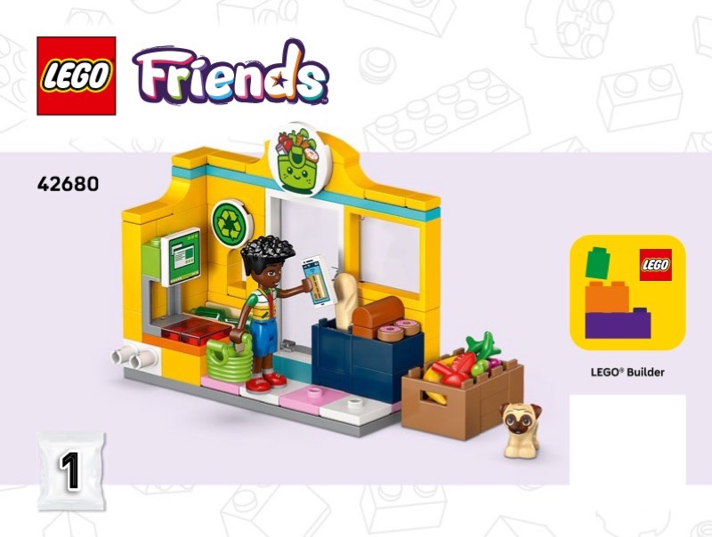 LEGO Instructions for set 42680 Heartlake City Mini Supermarket