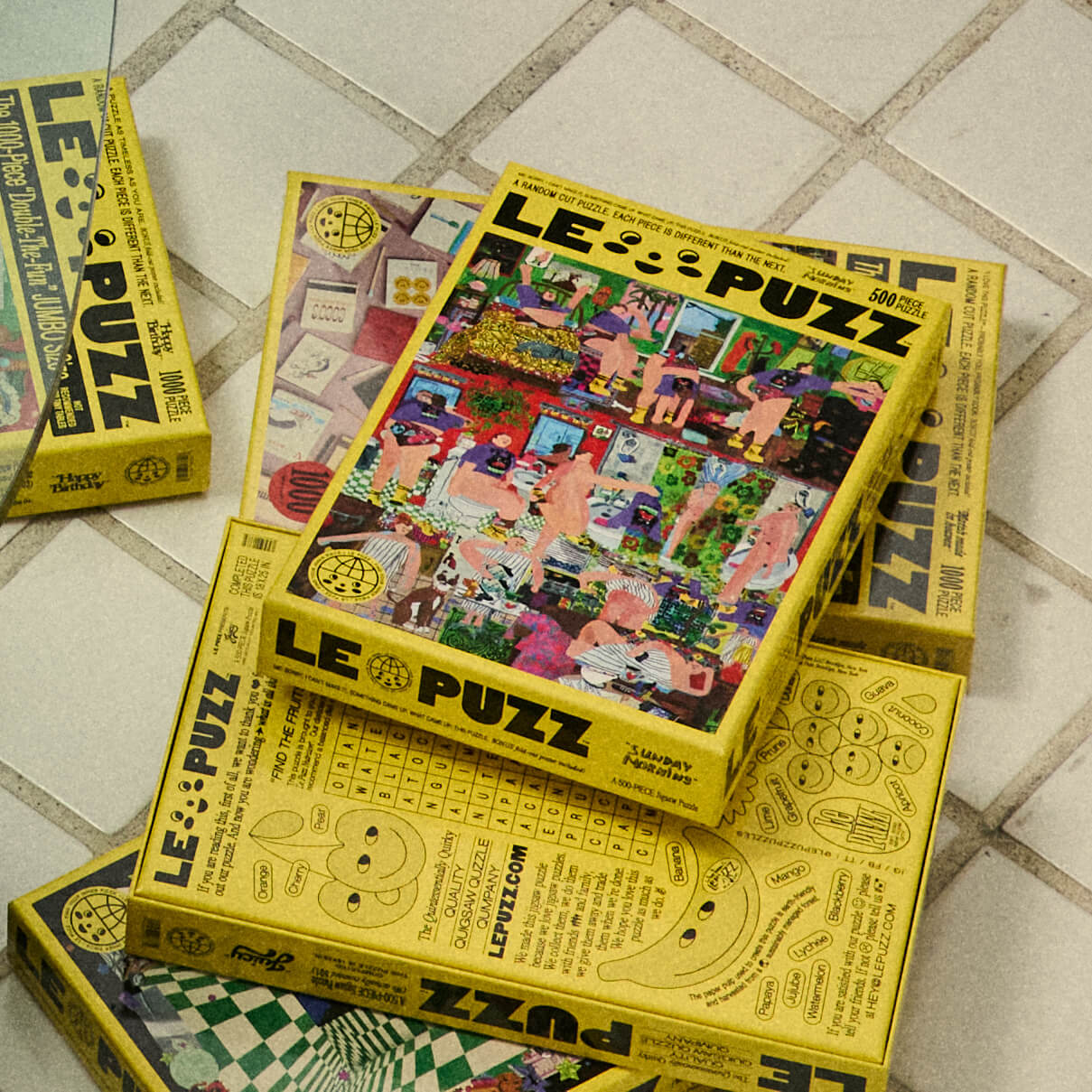 Sunday Morning | a 500 piece puzzle by Tara Booth for Le Puzz