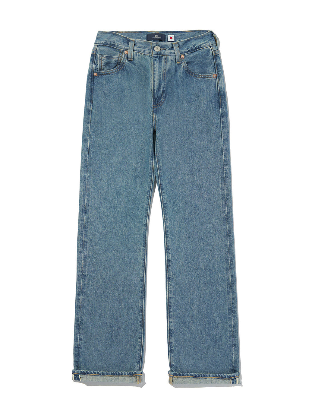 BLUETAB™ PLANK ストレートジーンズ ミディアムインディゴ