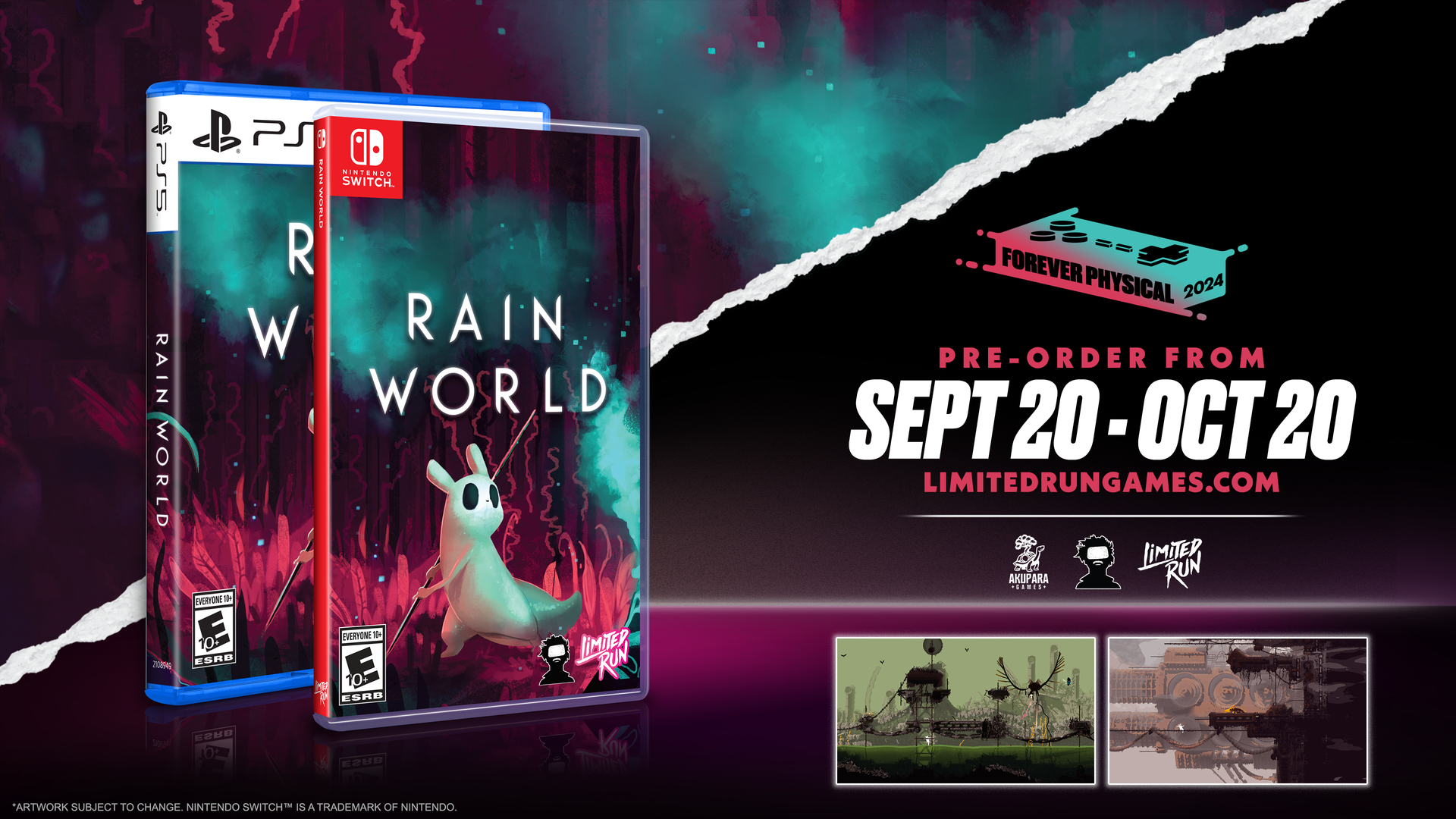 Rain World Standard Edition (Switch, PS5) – Limited Run Games