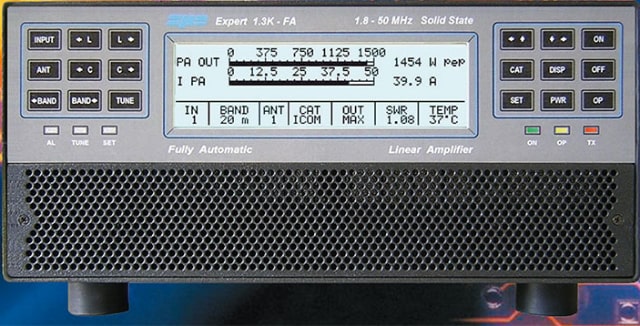 SPE expert 1.3K-FA-JA｜リニアアンプ ATU付 送料込 1.3kW出力 9.5kG