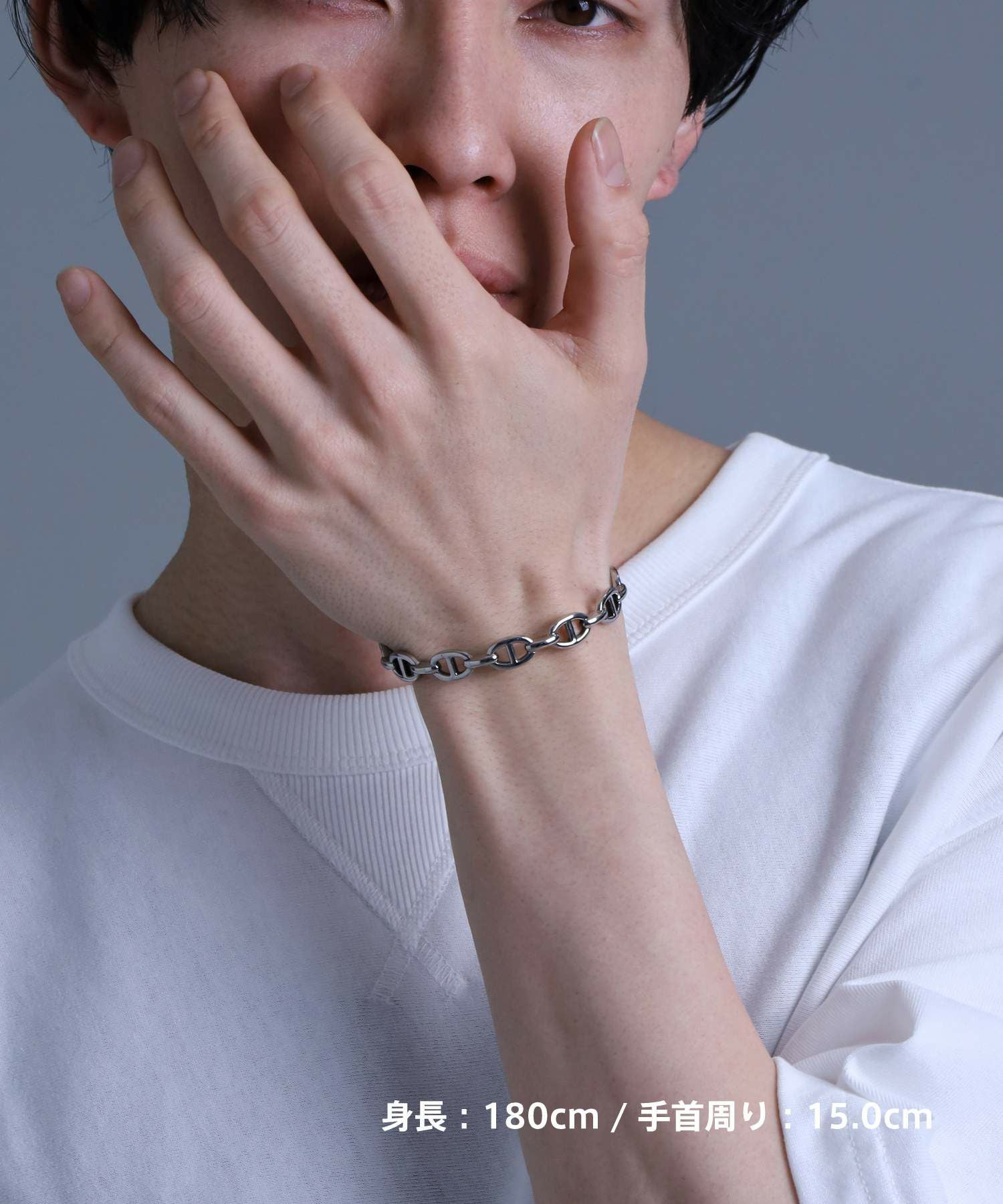 限定展開】“LH-1”アンカーチェーンバングル/サージカルステンレス