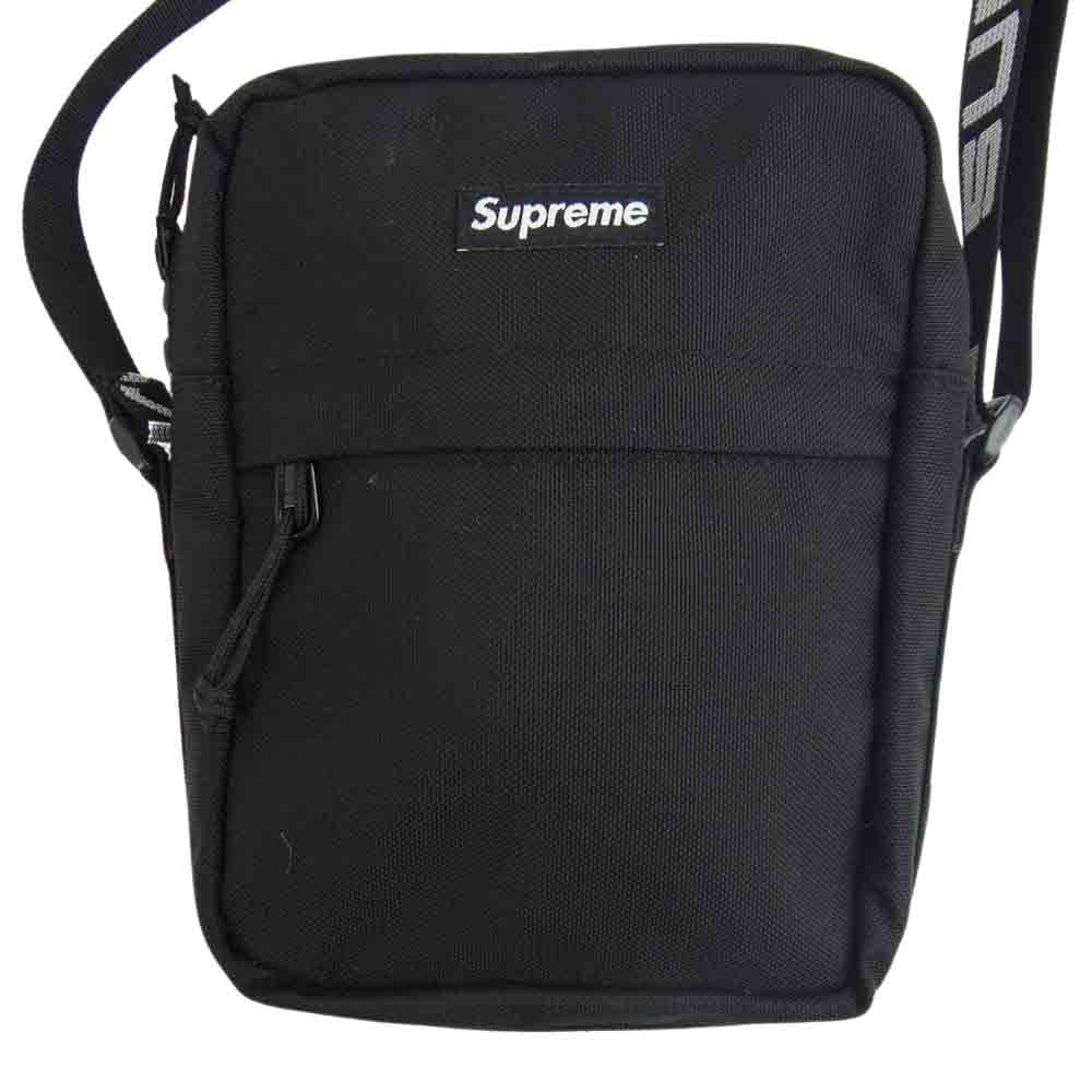 SUPREME 18SS SHOULDER BAG ショルダーバッグ ブラック