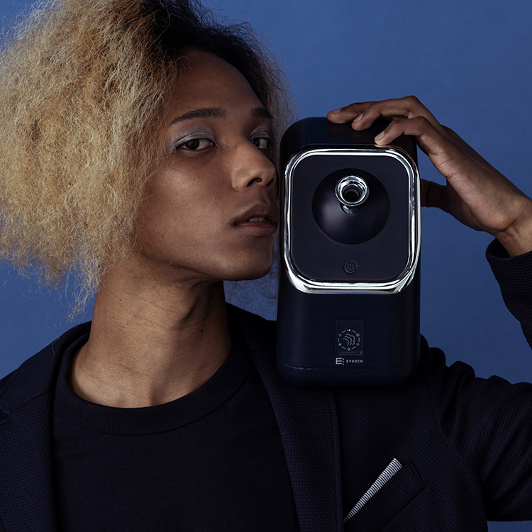 ハイブリッドフェイシャルスチーマー EVH-FC04 | EVOOCH(エボーク)