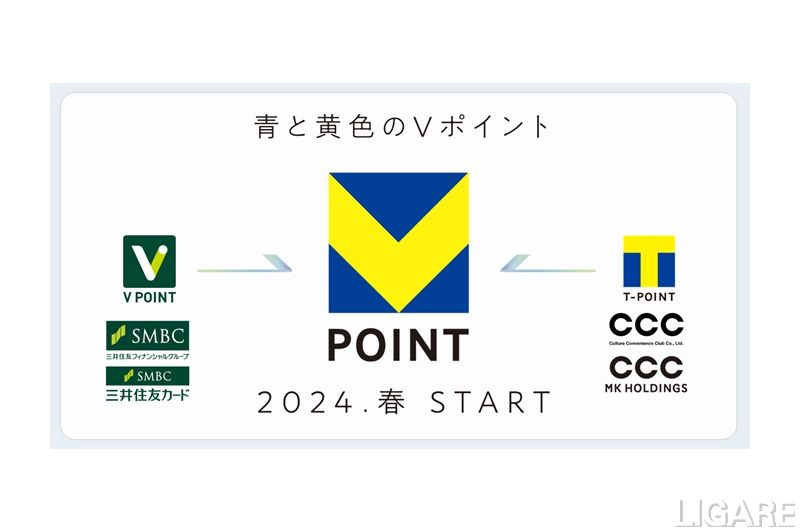 新たな『Vポイント』、VポイントとTポイント統合で2024年春提供へ